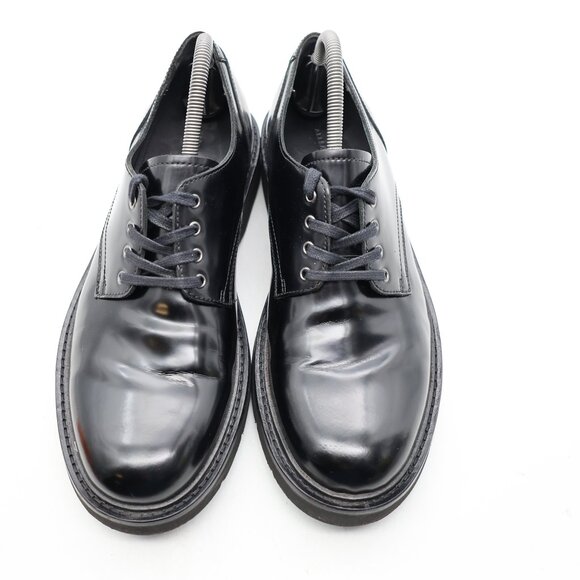All Saints Black Leather Derby Oxford Men\'s EU Size 42 Casual Dress Shoes main image 5